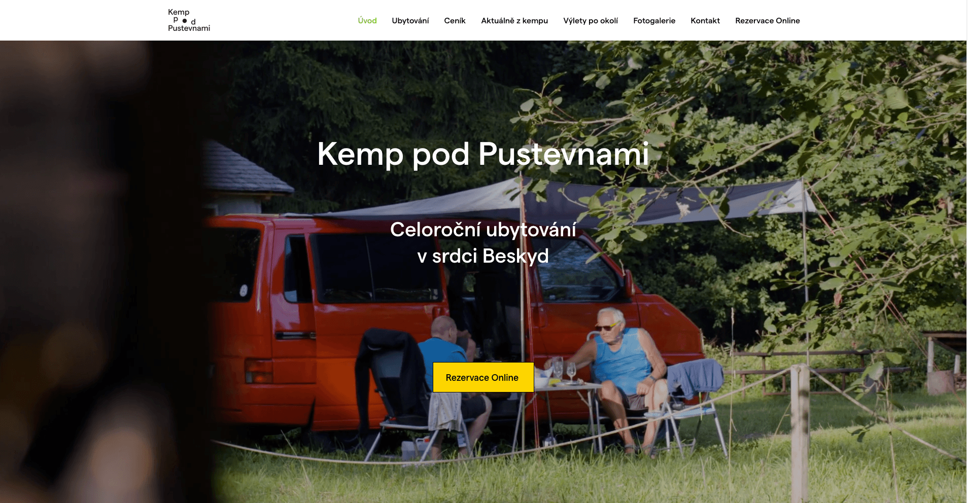 Kemp pod Pustevnami